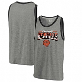 Cincinnati Bengals NFL Pro Line by Fanatics Branded Throwback Collection Season Ticket Tri-Blend Tank Top - Heathered Gray,baseball caps,new era cap wholesale,wholesale hats